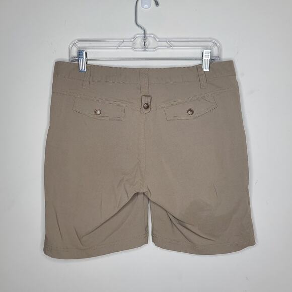 Athleta tan khaki athletic hiking shorts - 10 - Picture 5 of 8